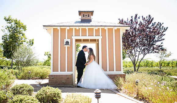 Wedding Photo at Temecula Winery Wiens Family Cellars and Pechanga Casino