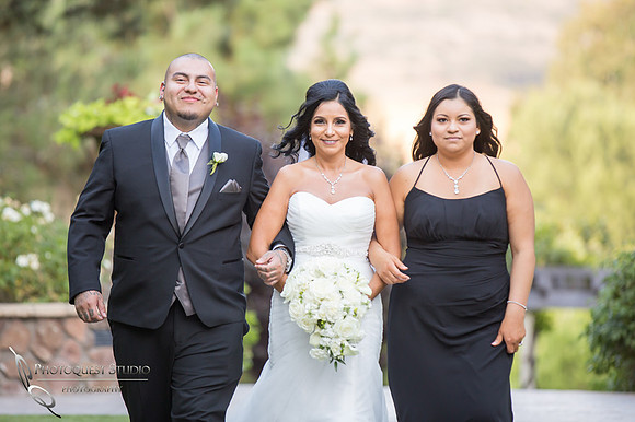 Wedding ceremony by Temecula and Fallbrook Photographer