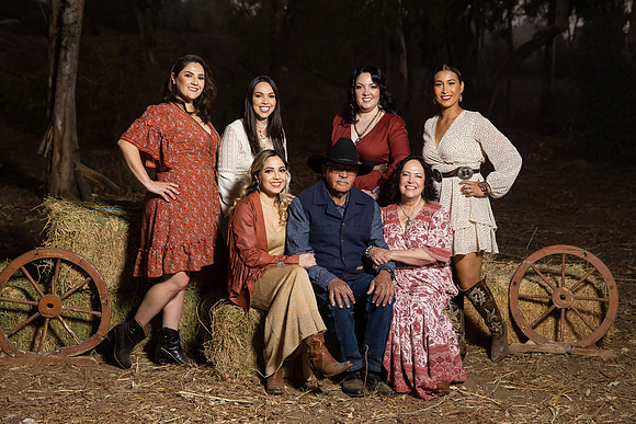 Three generations family photo in Riverside, California, Mariana's Family-283