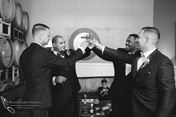 Drinking time, Temecula Winery Wedding Photographer