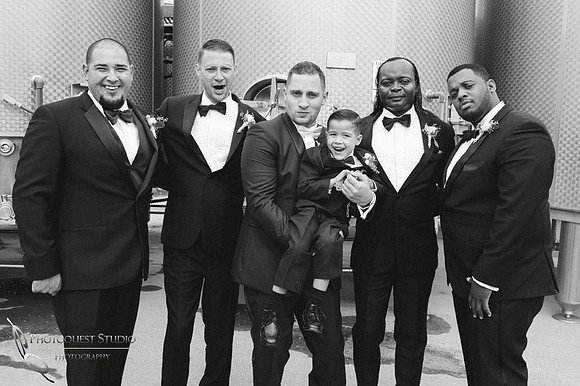 Groom and Groomsmen, Temecula Wedding Photographer
