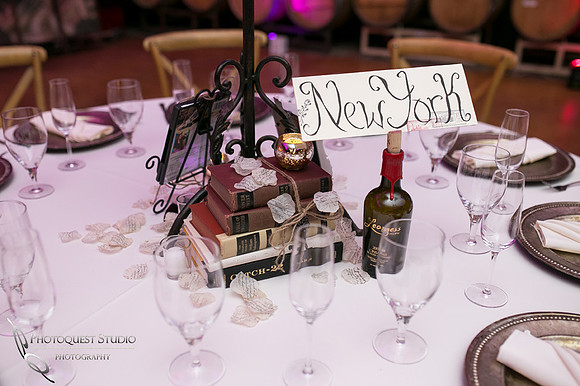 Wedding photographer in temecula, table setting
