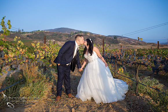 kissing on the vine