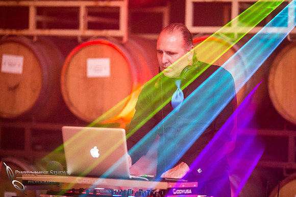 Wedding DJ by Temecula Winery Photographer