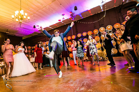 Dancing all night by Temecula Winery Wedding Photographer