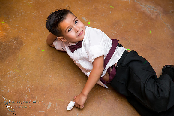 dancing on the floor