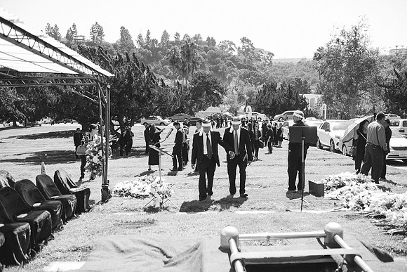 TL's Mom Funeral - B&W-171