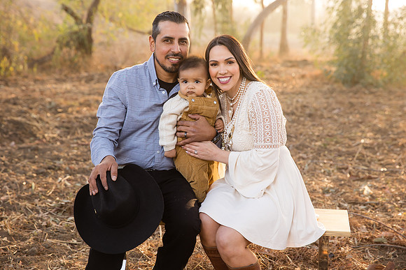 Three generations family photo in Riverside, California, Mariana's Family-138