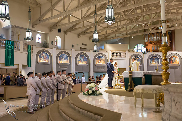 Mexican wedding at St. Denis Catholic Church
