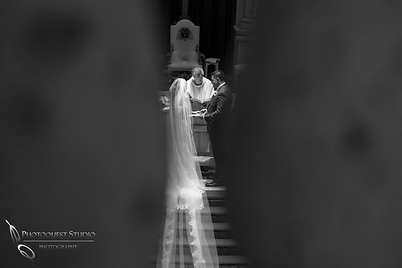 St. Denis Catholic Church wedding