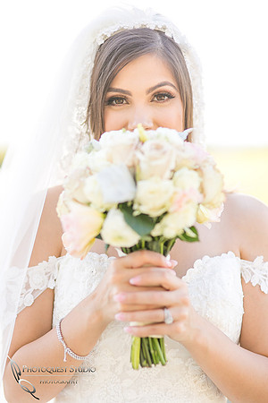 Bride beautiful eyes
