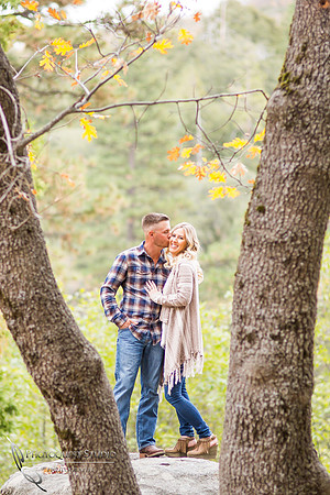Kissing by Temecula Wedding Photographer
