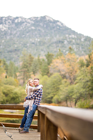 Engagement Photo at Lake Fulmor