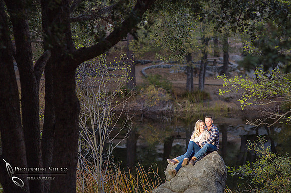 Just us and Lake Fulmor, Idyllwild