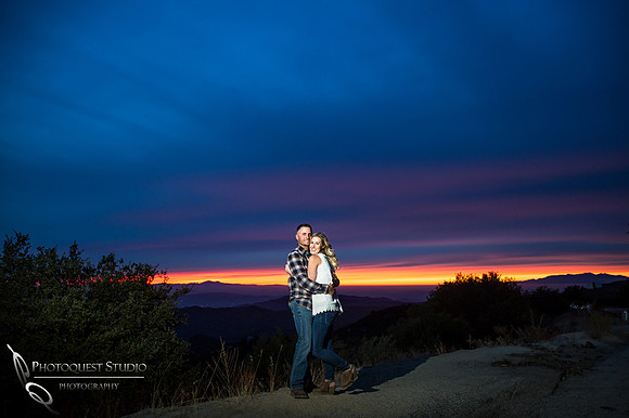 sweet love at sunset by temecula photographer