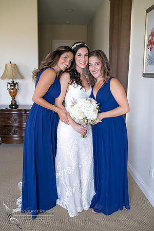 Bride and her Bridesmaids