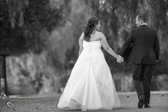 hand in hand in black and white