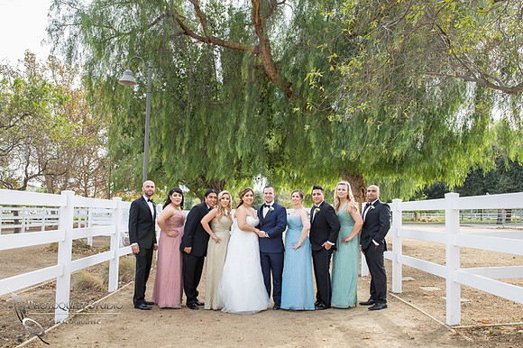mix colors bridesmaid dresses
