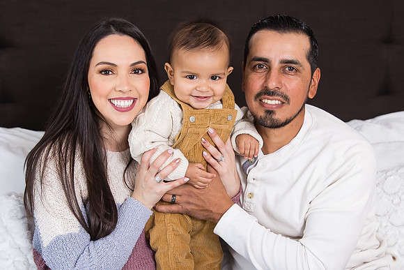 Three generations family photo in Riverside, California, Mariana's Family-32