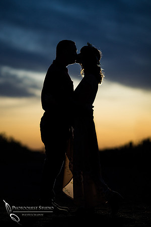 sunset moment