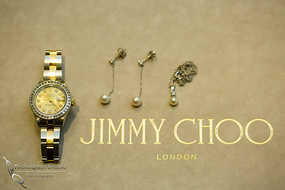 Rolex and Jimmy Choo by Temecula Wedding Photographer