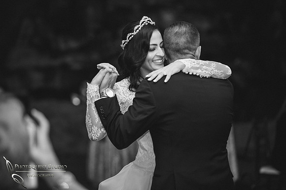 The first dance as husband and wife