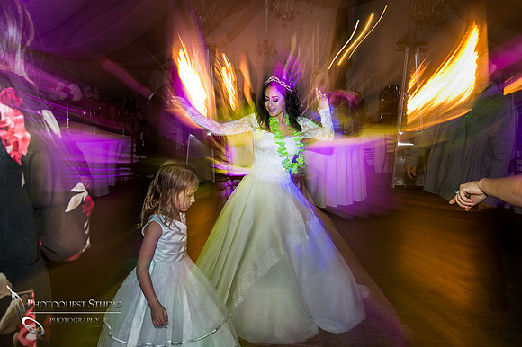 good time on the dance floor by Temecula Wedding Photographer