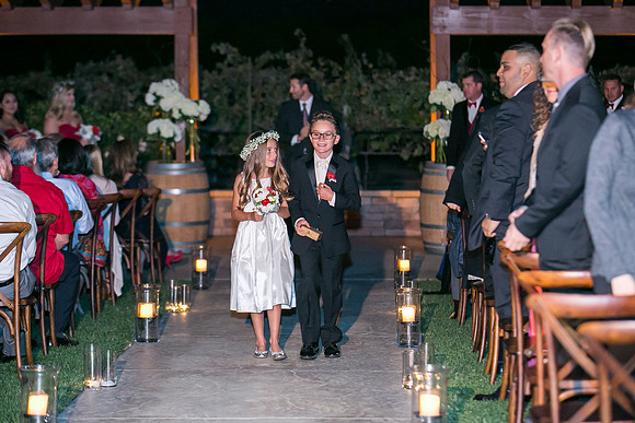 Beautiful wedding at Wiens Family Cellars Temecula Winery - Sarah & Shawn