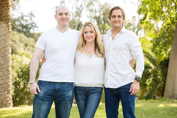 Family Photo at Hillcrest Park, Fullerton, Southern California - Emily's Family (45)