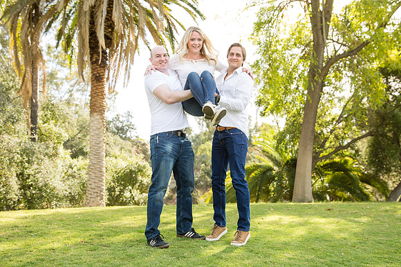 Family Photo at Hillcrest Park, Fullerton, Southern California - Emily's Family (48)