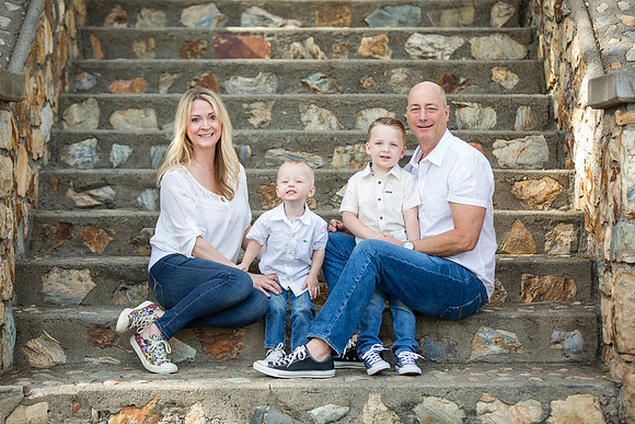 Family Photo at Hillcrest Park, Fullerton, Southern California - Emily's Family (156)