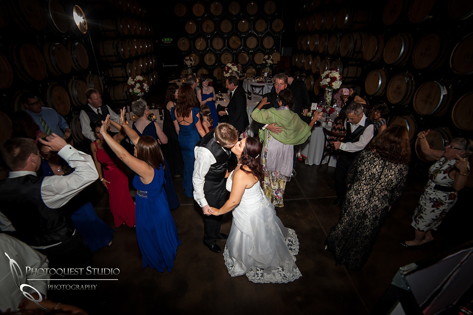 Temecula Wedding Photographer captured romantic and fun wedding photos at Wiens Family Cellars, Temecula Winery Wedding.