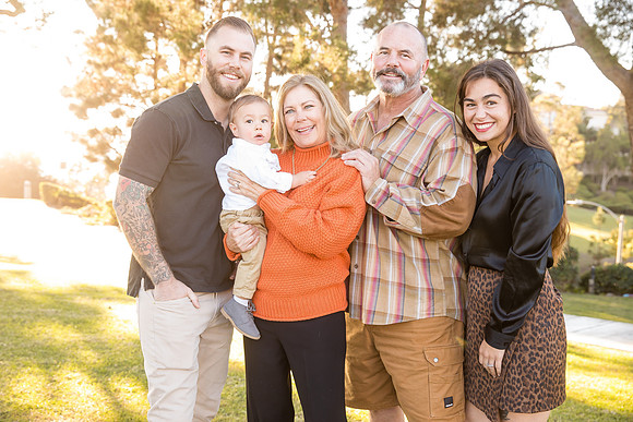 Family Photo in Dana Point by Wedding Photographer in Temecula, Fallbrook, Parris & Derek-25