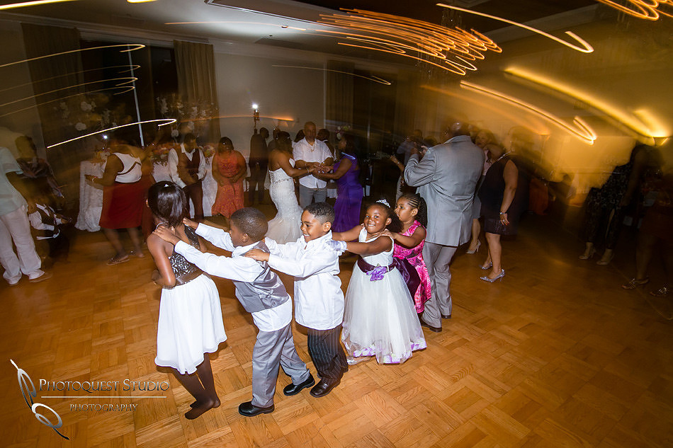 Kids dancing at Los-Angeles-Wedding-Photographer-at-Castaway-Burbank