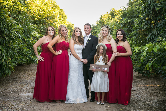 Beautiful wedding at Wiens Family Cellars Temecula Winery - Sarah & Shawn