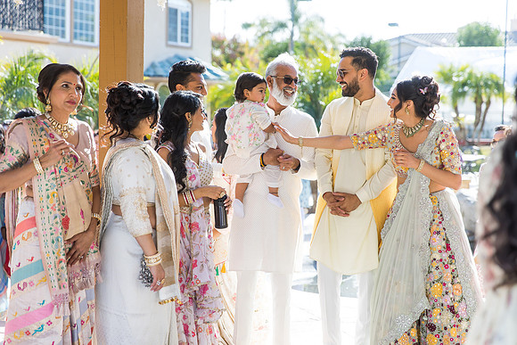 beautiful indian family little butterfly babyshower pooja parth-111