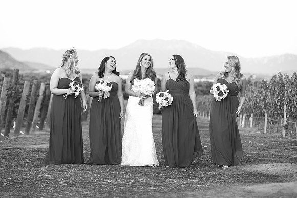 Beautiful wedding at Wiens Family Cellars Temecula Winery - Sarah & Shawn