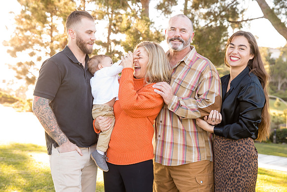 Family Photo in Dana Point by Wedding Photographer in Temecula, Fallbrook, Parris & Derek-23