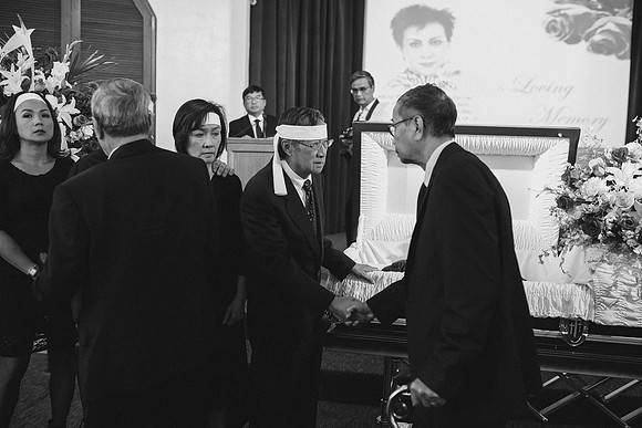 TL's Mom Funeral - B&W-124