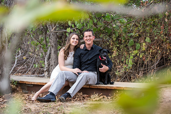 Southern California Engagement with nature in fall Photos in Fallbrook, San Diego by Temecula Winery Wedding Photographer, Sarah & Shawn