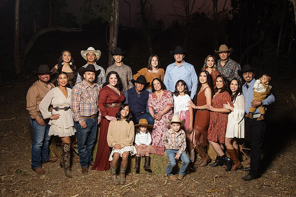 Three generations family photo in Riverside, California, Mariana's Family-295