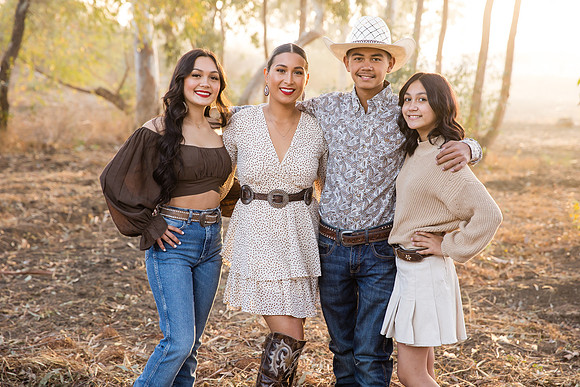 Three generations family photo in Riverside, California, Mariana's Family-161