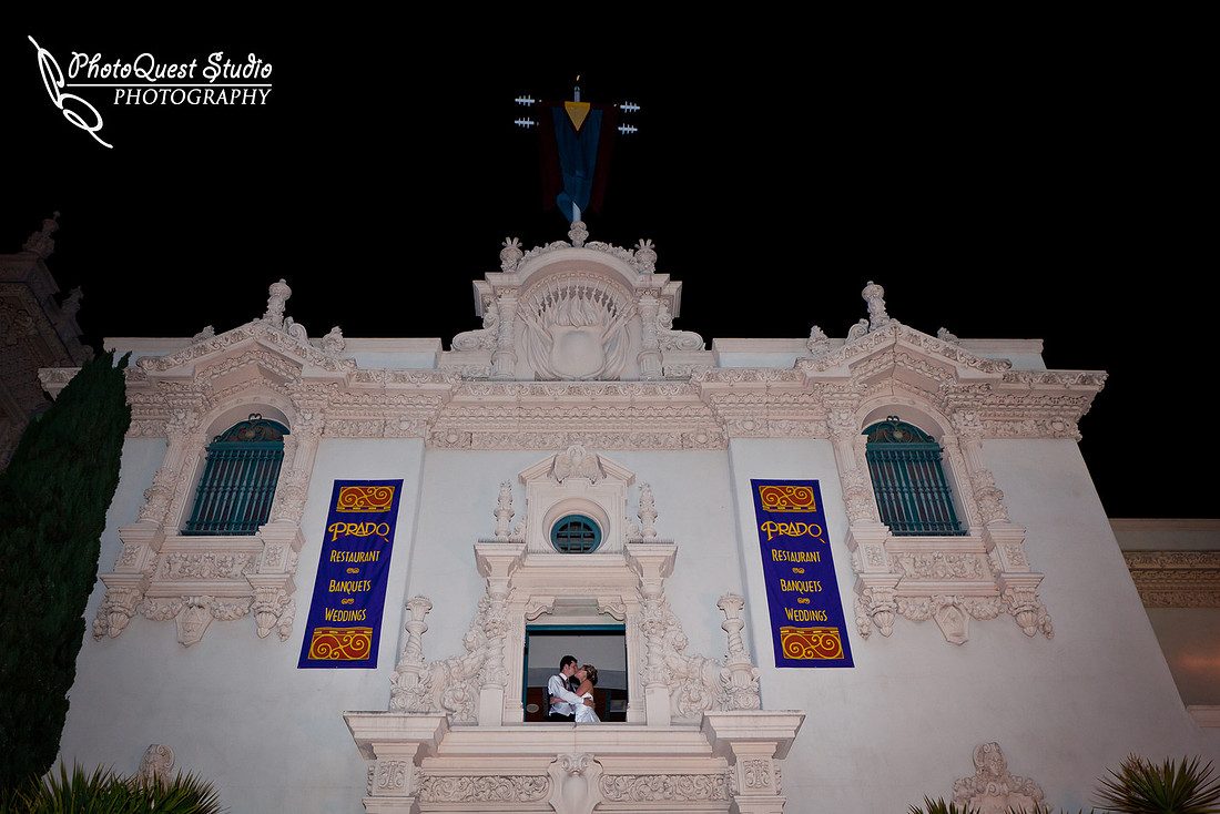 Balboa Park, The Sprado Restaurant San Diego Wedding of Natosha and David
