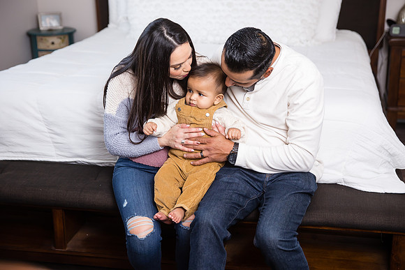 Three generations family photo in Riverside, California, Mariana's Family-54