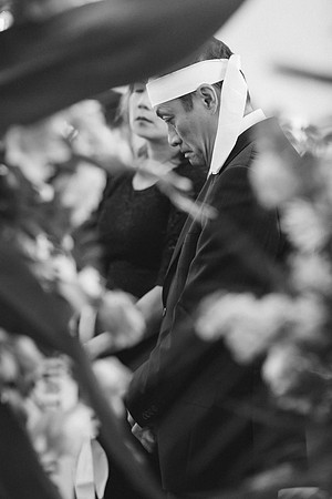 TL's Mom Funeral - B&W-110