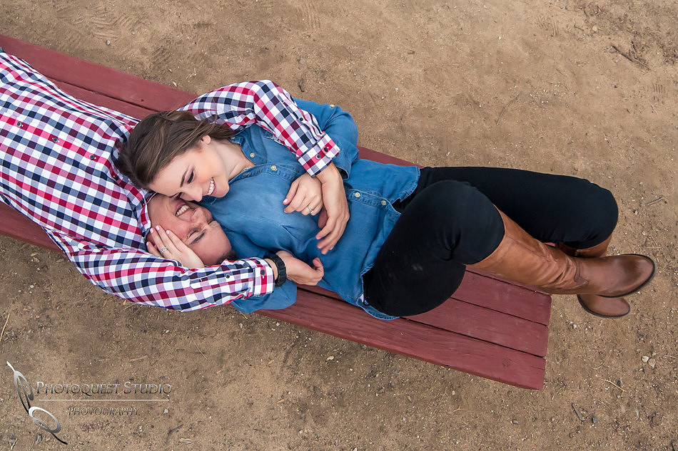 Fun time at Engagement session, Southern California Engagement with nature in fall Photos in Fallbrook, San Diego by Temecula Winery Wedding Photographer, Sarah & Shawn