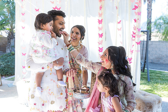 beautiful indian family little butterfly babyshower pooja parth-349