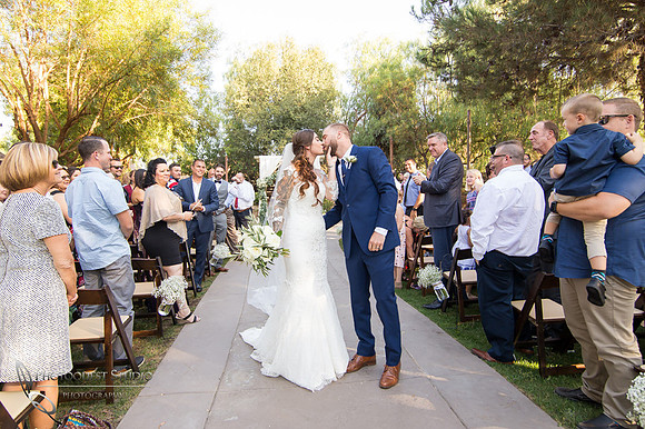 the 2nd kiss at Longshadow ranch, temecula wedding