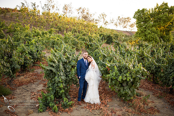Just us at Temecula winery by temecula wedding photographer