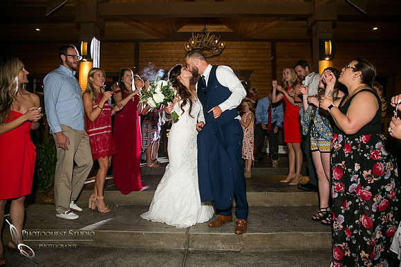 Last kiss of the night at the grand exit by Photoquest Studio, Photography